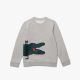 Sweatshirt Junior Lacoste SJ6828 W9D Silver Chine Multico