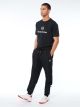 Pantalon de Survêtement Sergio Tacchini Abita Blk Wht 39145 560