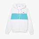 Sweatshirt Zippé à Capuche Lacoste SH1416 RI6 White Cove