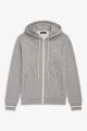 Fred Perry Hooded Sweatshirt Steel Marl J2531 234