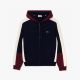 Sweatshirt Zippé Capuche Lacoste SH1301 PIG Navy Blue Zin Lapland