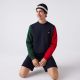 Sweatshirt Lacoste SH9615 4XN Navy Blue Green Red