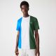 T-shirt Lacoste TH1203 HKB Silver Chine Blue Royal Green