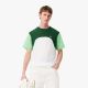 T-shirt Lacoste TH9551 BKI White Green Liamone