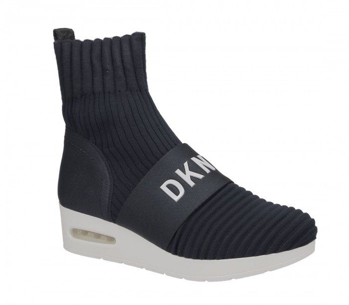 dkny anna slip on wedge sneaker